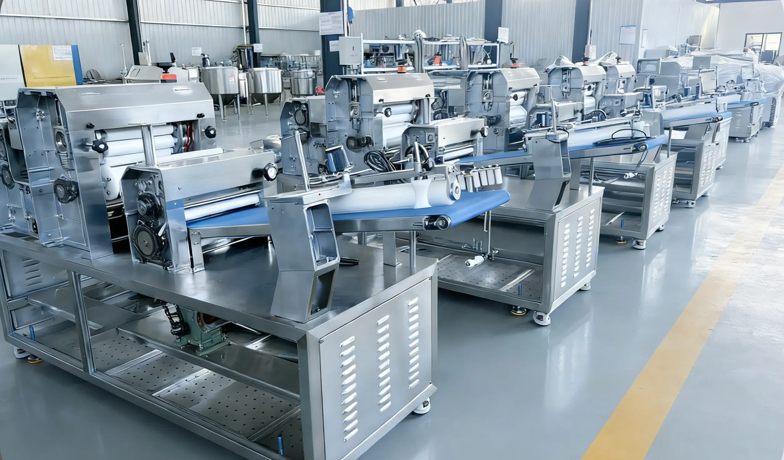 Líneas de producción completas de panadería: desde el pan hasta el pastel