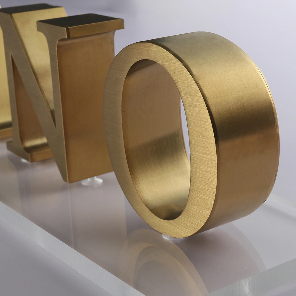 Custom 3D Double-Sided Stainless Steel Letters | Premium Metal Signage