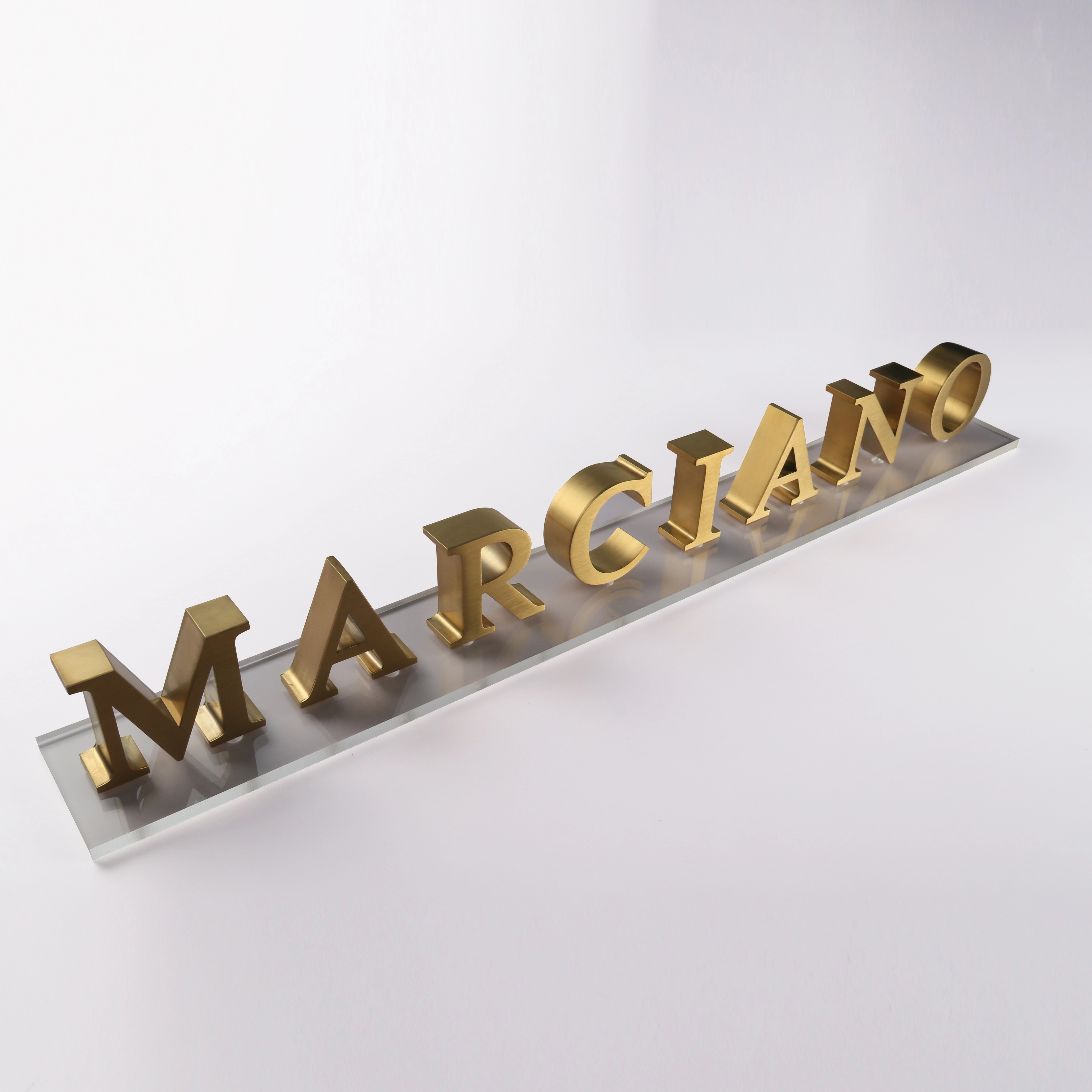 Custom 3D Double-Sided Stainless Steel Letters | Premium Metal Signage