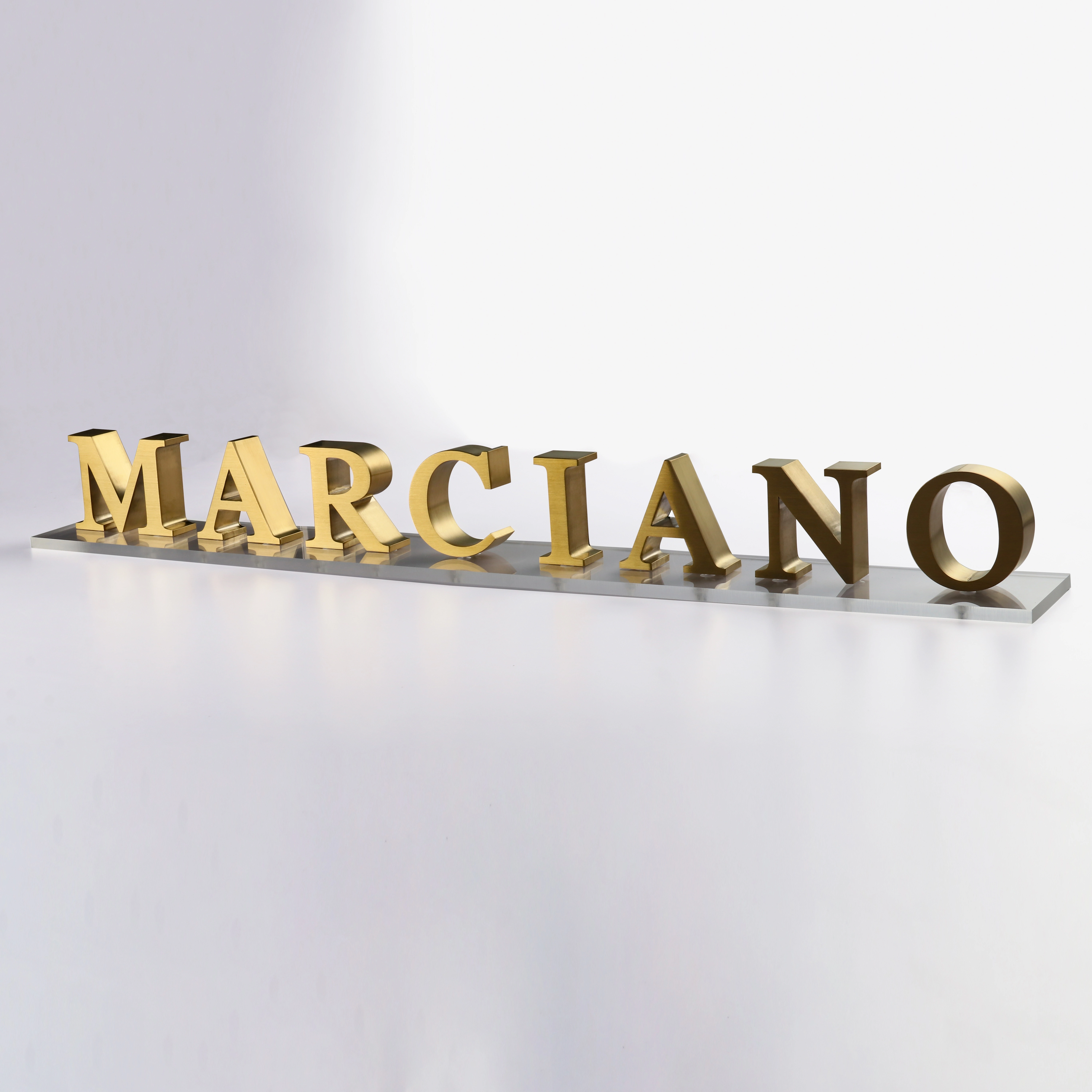 Custom 3D Double-Sided Stainless Steel Letters | Premium Metal Signage