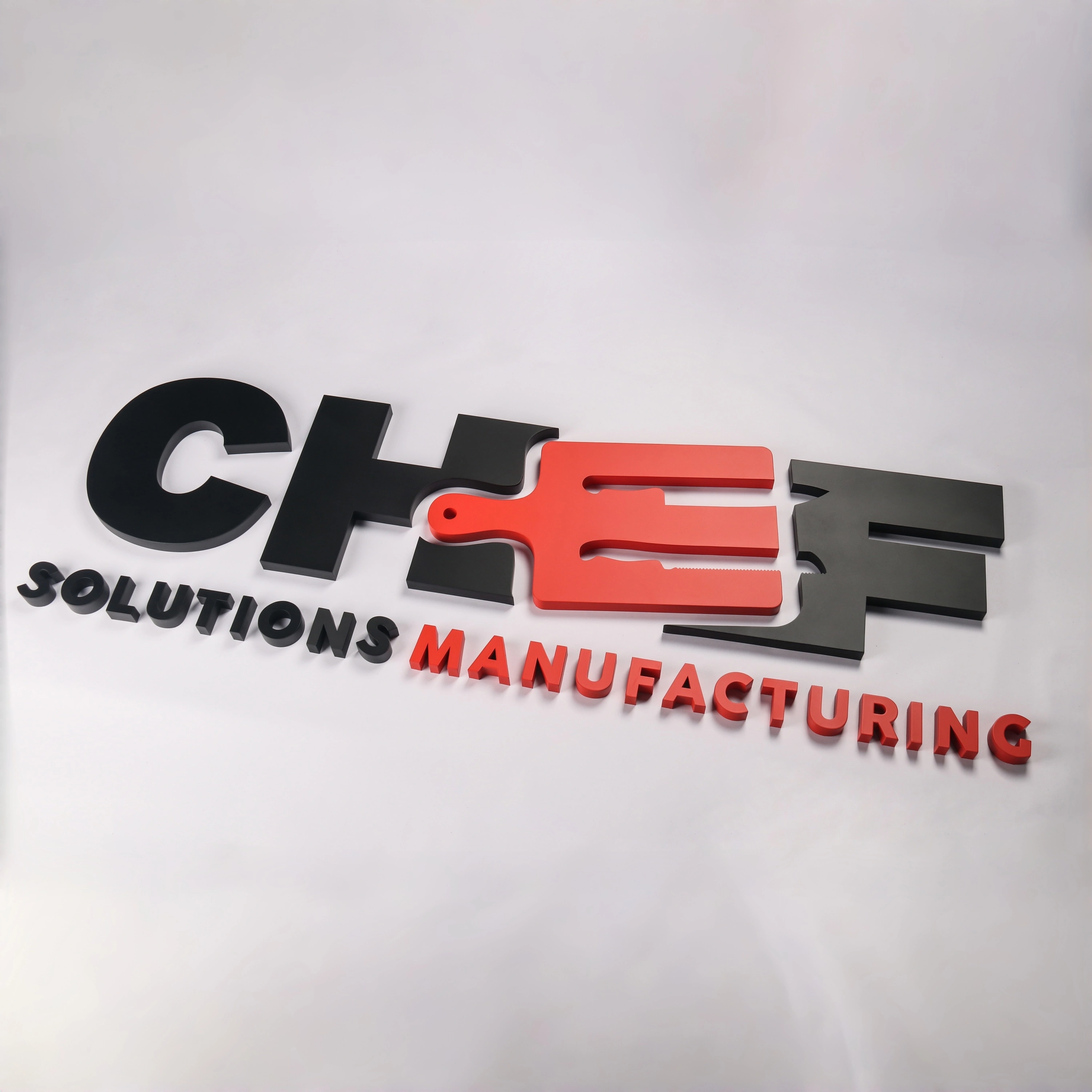 Custom 3D Painted Stainless Steel Letters | Matte & Gloss Hollow Metal Signage