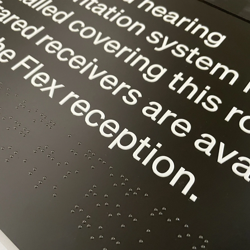 ADA Compliant Braille & Tactile Signs | Precision Engineered for Accessibility