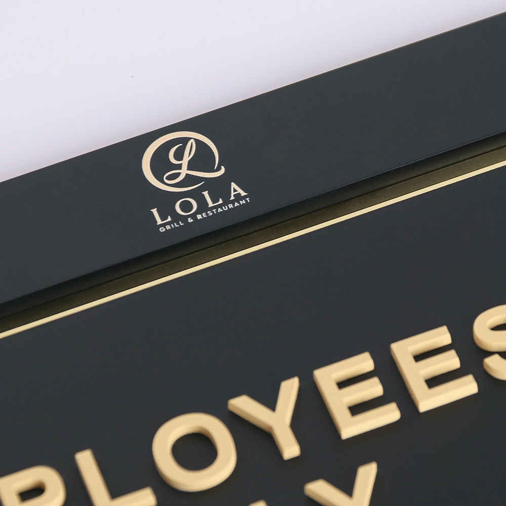 Dual-Material Restroom Signs | Plated Stainless Steel & Painted Acrylic Plates