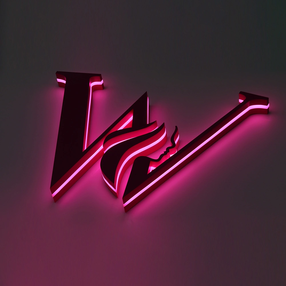 Sandwich Side-Lit Signs | Premium Multi-Layer Acrylic & Metal Channel Letters