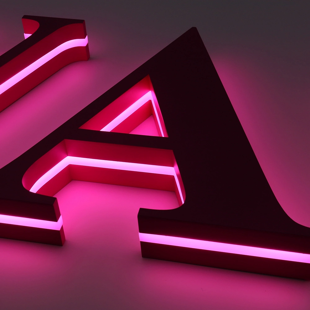 Sandwich Side-Lit Signs | Premium Multi-Layer Acrylic & Metal Channel Letters