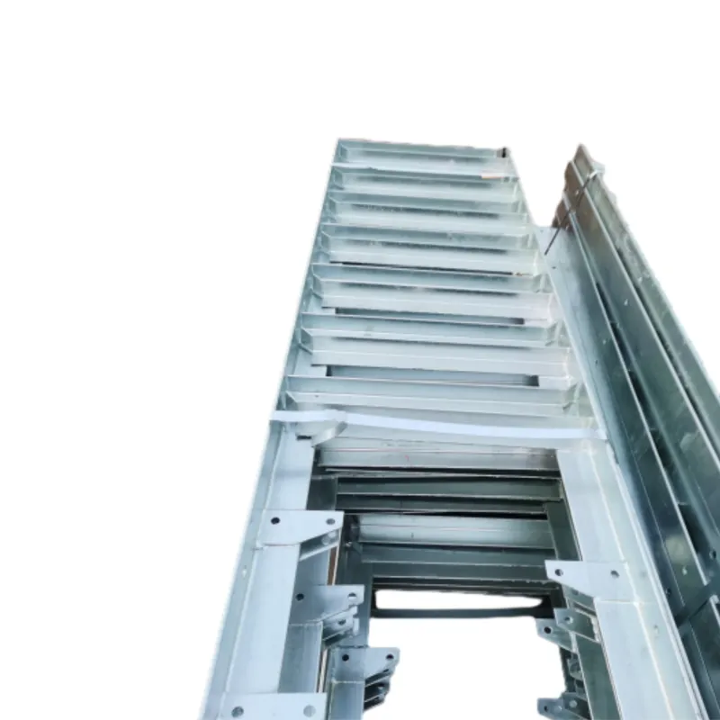 Electric Pole Cross Arms Angle Steel 11kv Cross arm for Electric Aerial Cable Fitting