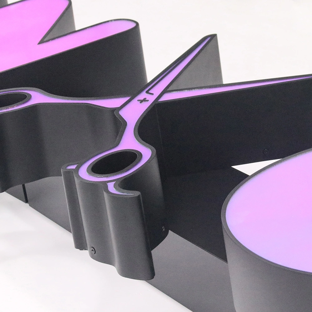 3D Front-Lit Dreamcolor Letters | Dynamic RGB Pixel Illuminated Signage