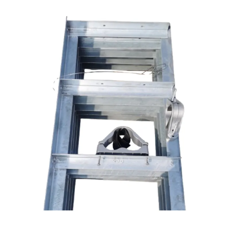 Electric Pole Cross Arms Angle Steel 11kv Cross arm for Electric Aerial Cable Fitting