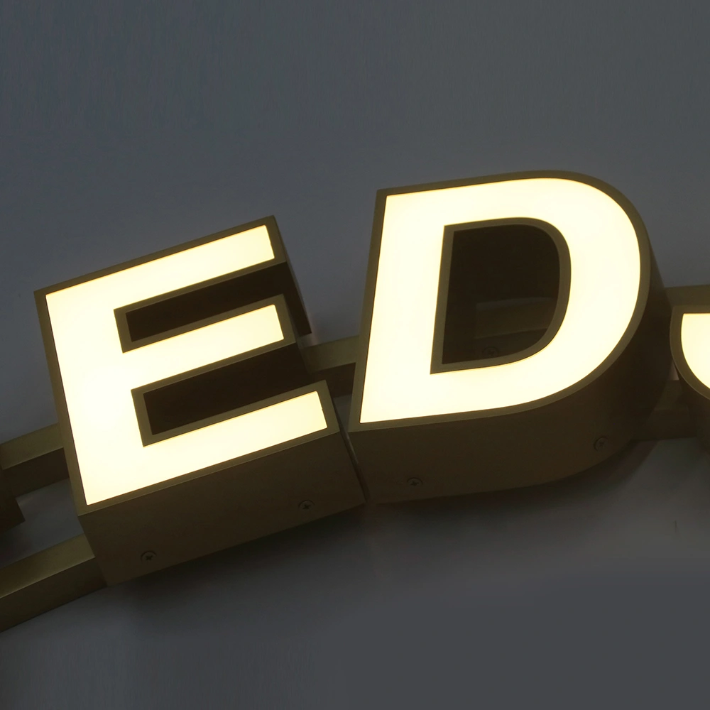 3D Front-Lit Channel Letters | Professional Metal Return & Acrylic Face Signs