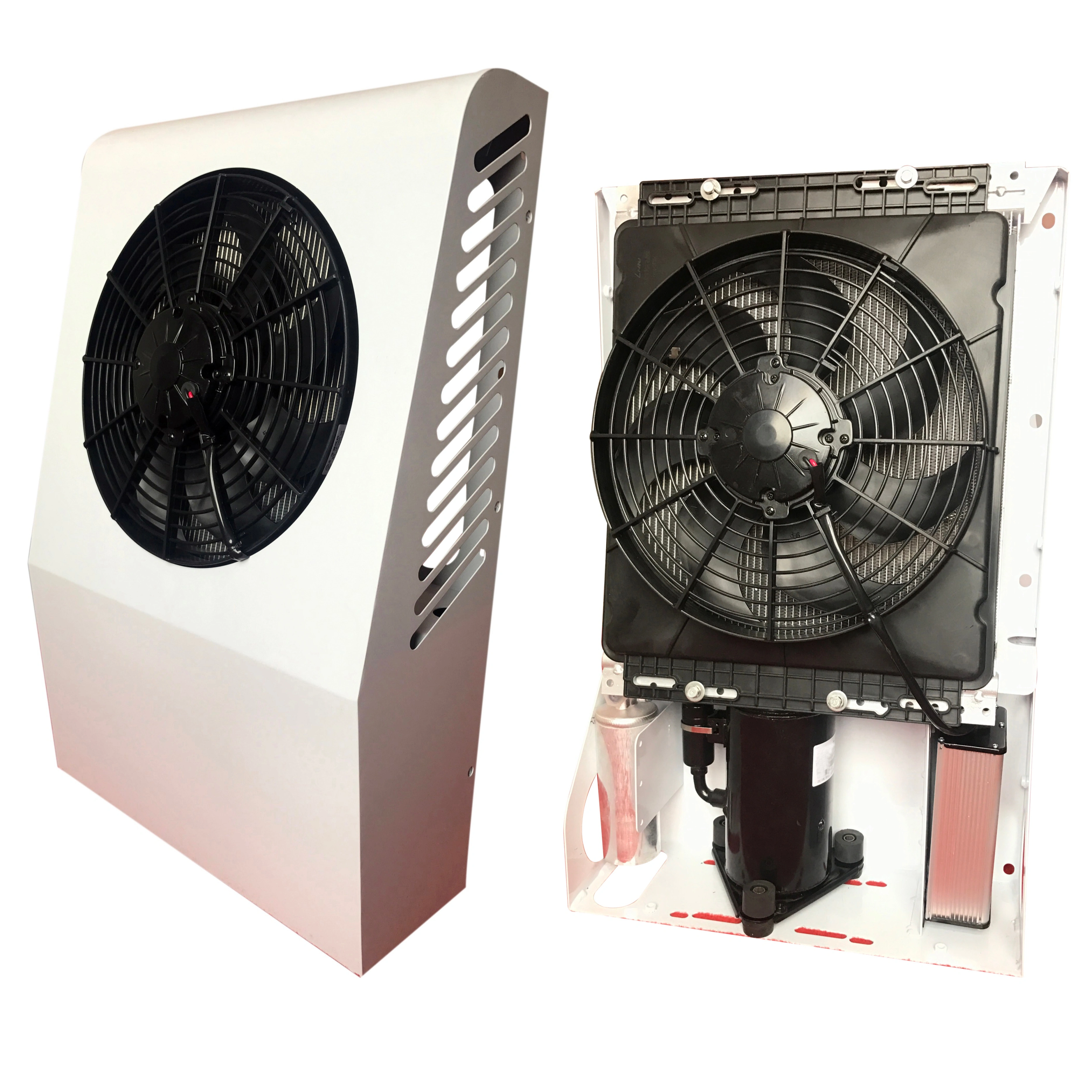 مكيف هواء وقوف متحول DC 12V 24V | نظام مكيف هواء وقوف فعال للشاحنات والشاحنات الخفيفة