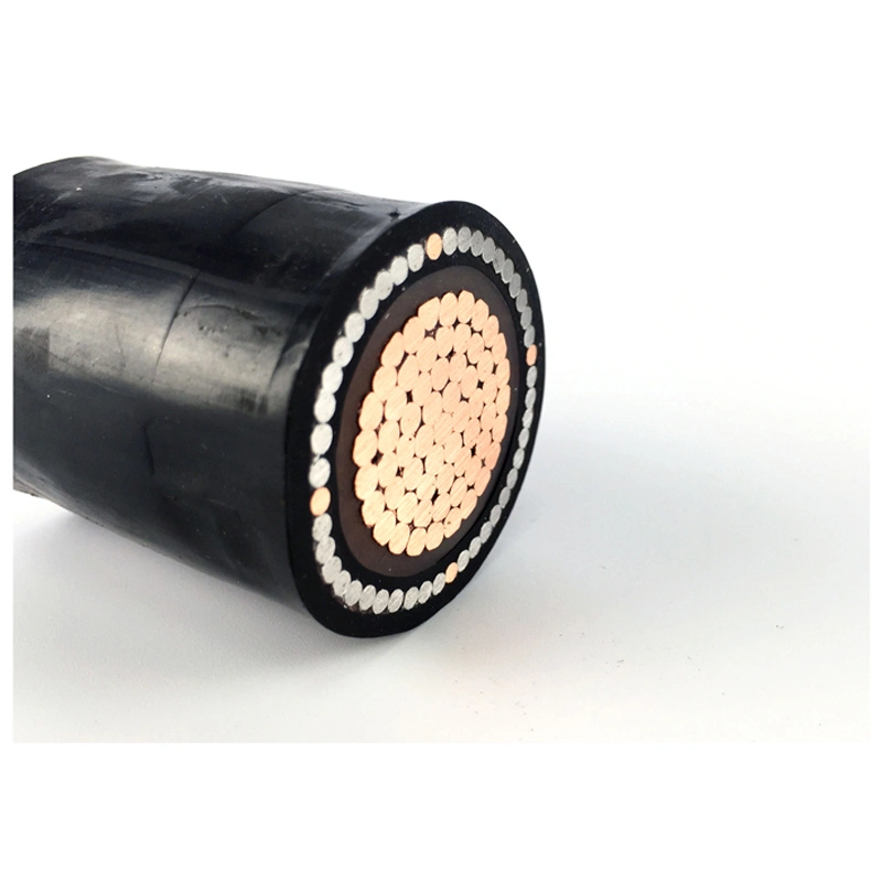 High-Voltage 3x400mm² Aluminum Armoured Electrical Cable YJLV22 3 Core 35kV
