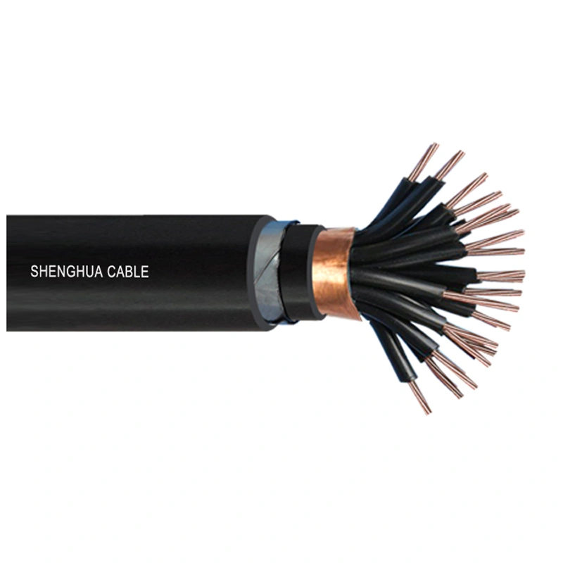 Multi-Core 1.5mm² Unarmored Control Cable for Industrial Automation Systems KVV