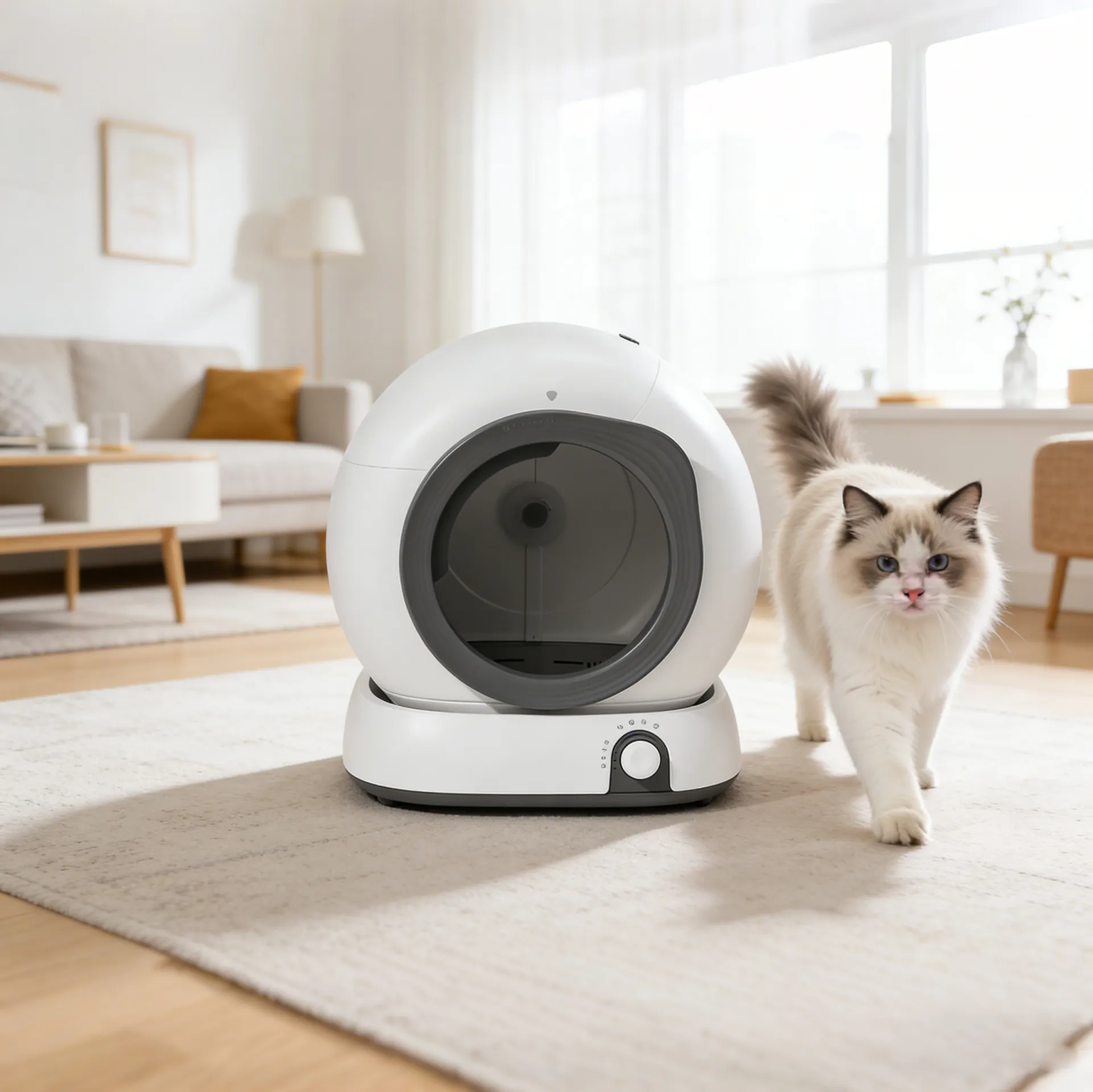 Tillverkningsstandarder och kvalitetskontroller för självstädande kattsandlådor