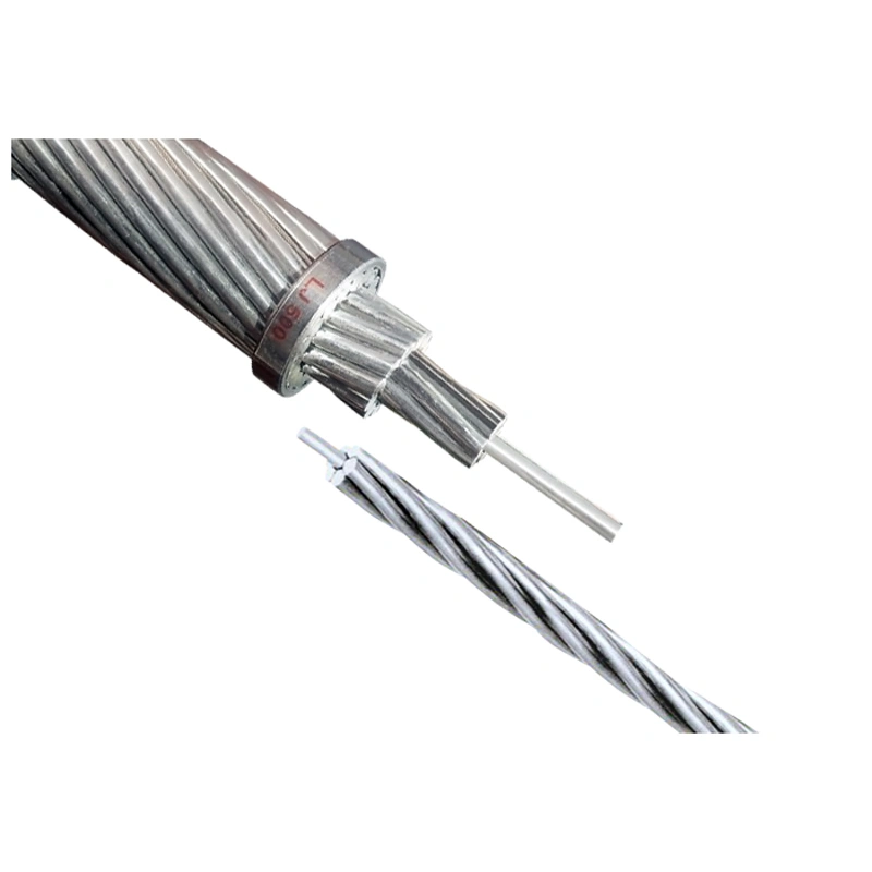 Zinc Coated Steel Wire GSW Bare Conductor For Power Transmission System