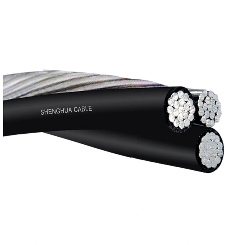 3 Core Aerial Bundled Triplex Service Drop Cable For Overhead Power Transmission Lines