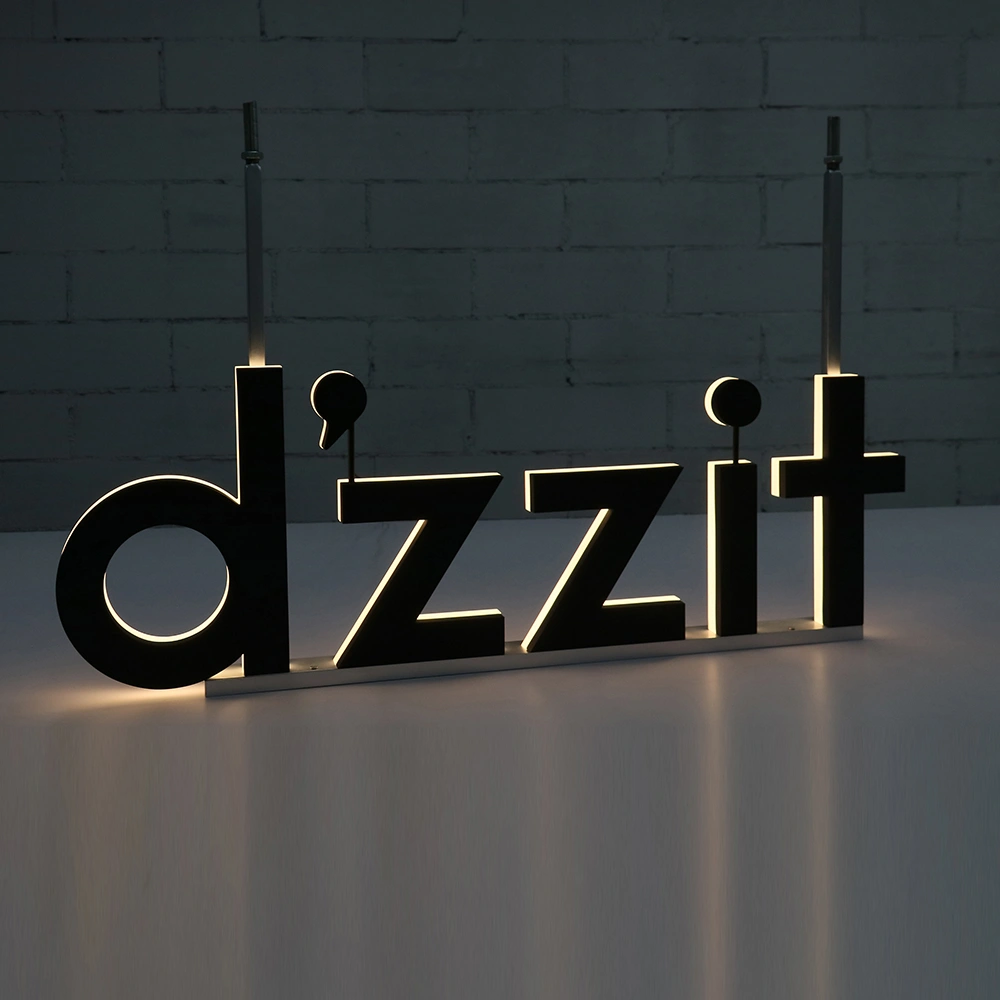 Hanging Backlit LED Sign - Baking Varnish Sandwich Side-Lit Logo