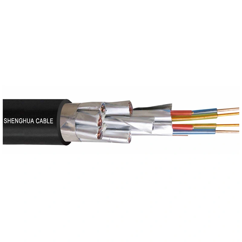 Shanghai Shenghua Group Shielded Instrument Overall Screen Cable Armoured / Unarmored 2 Years Warranty