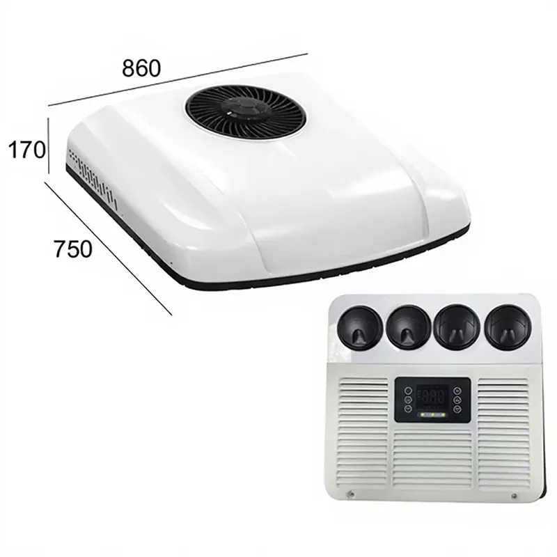 مبرد توقف مكون الضاغط الحلزوني Bowente 2700W 24V لتبريد الهواء في الشاحنات الشاقة