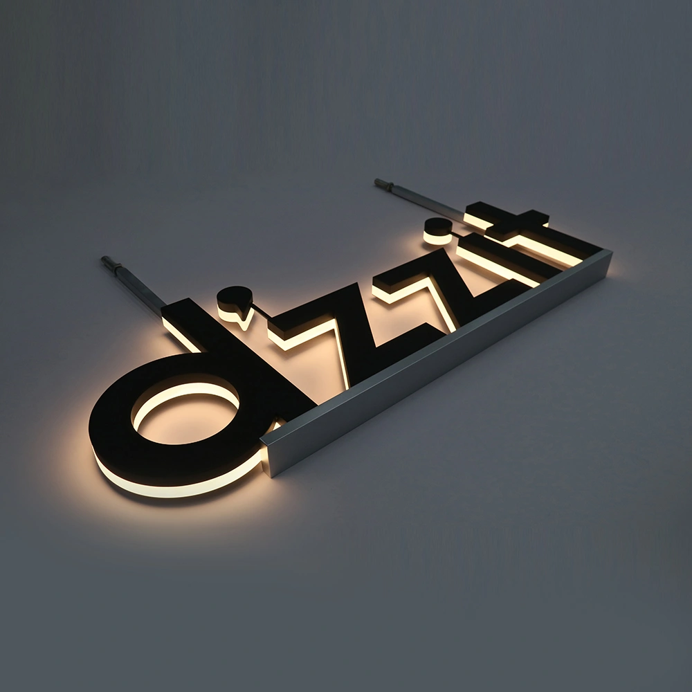 Hanging Backlit LED Sign - Baking Varnish Sandwich Side-Lit Logo