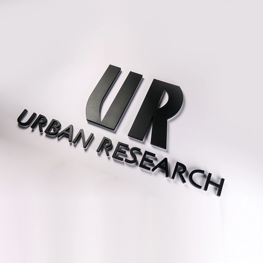 Backlit Acrylic Letters with Baking Paint Finish