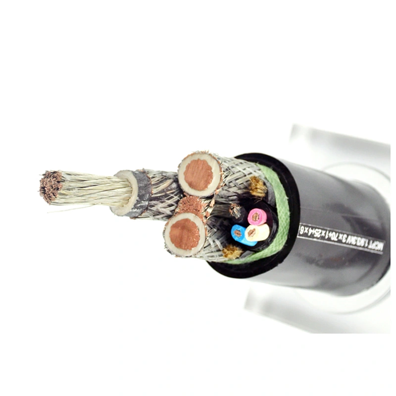 Metallic Screened Rubber Sheathed Cable 0.66 / 1.14 KV CE KEMA Certification