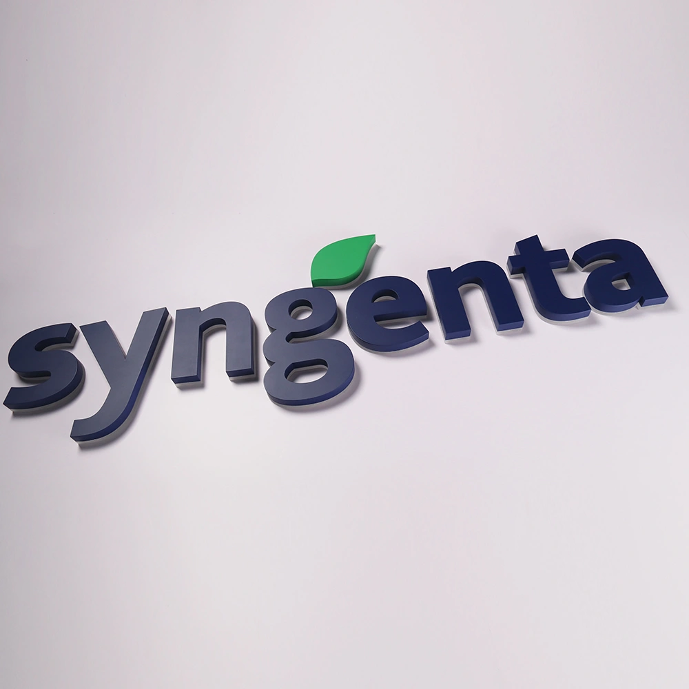 Premium Halo-Lit Metal Signs | Painted Opaque Face with Soft LED Backlight