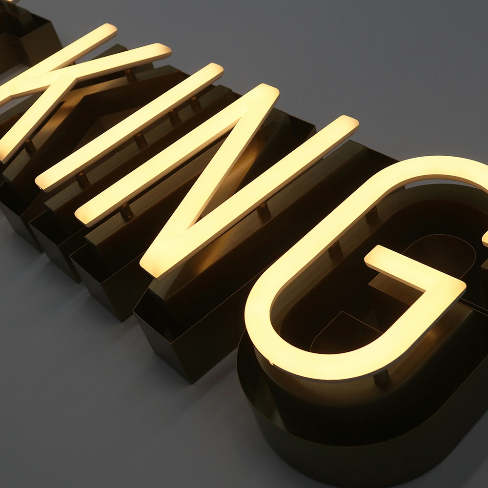 Open-Face LED Neon Signs | Inlaid Acrylic Neon Channel Letters