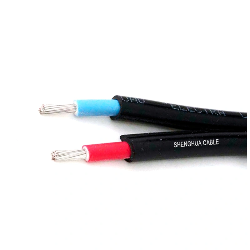 Cavo fotovoltaico (PV) di rame con nucleo senza alogeni 6mm² con resistenza al clima