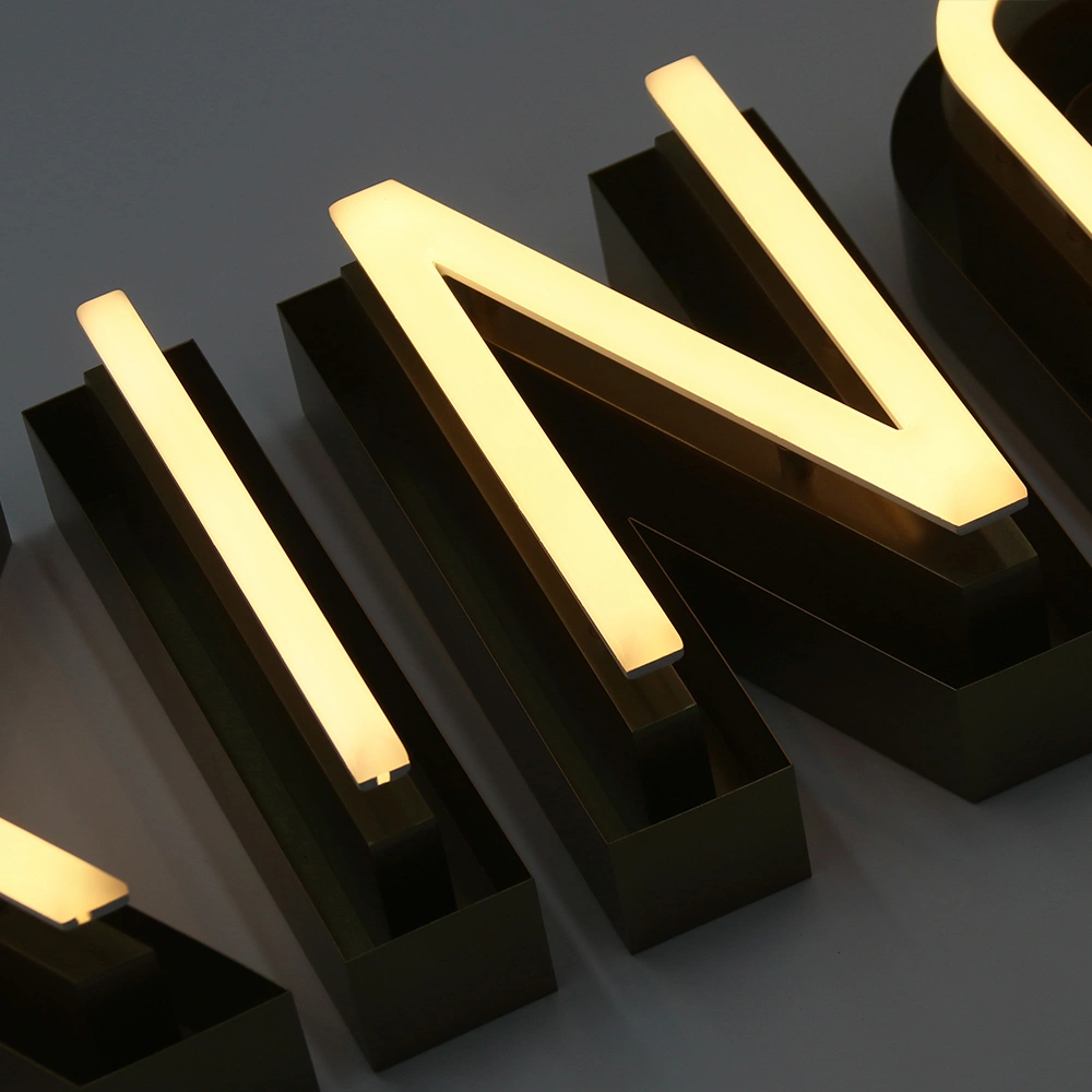 Open-Face LED Neon Signs | Inlaid Acrylic Neon Channel Letters