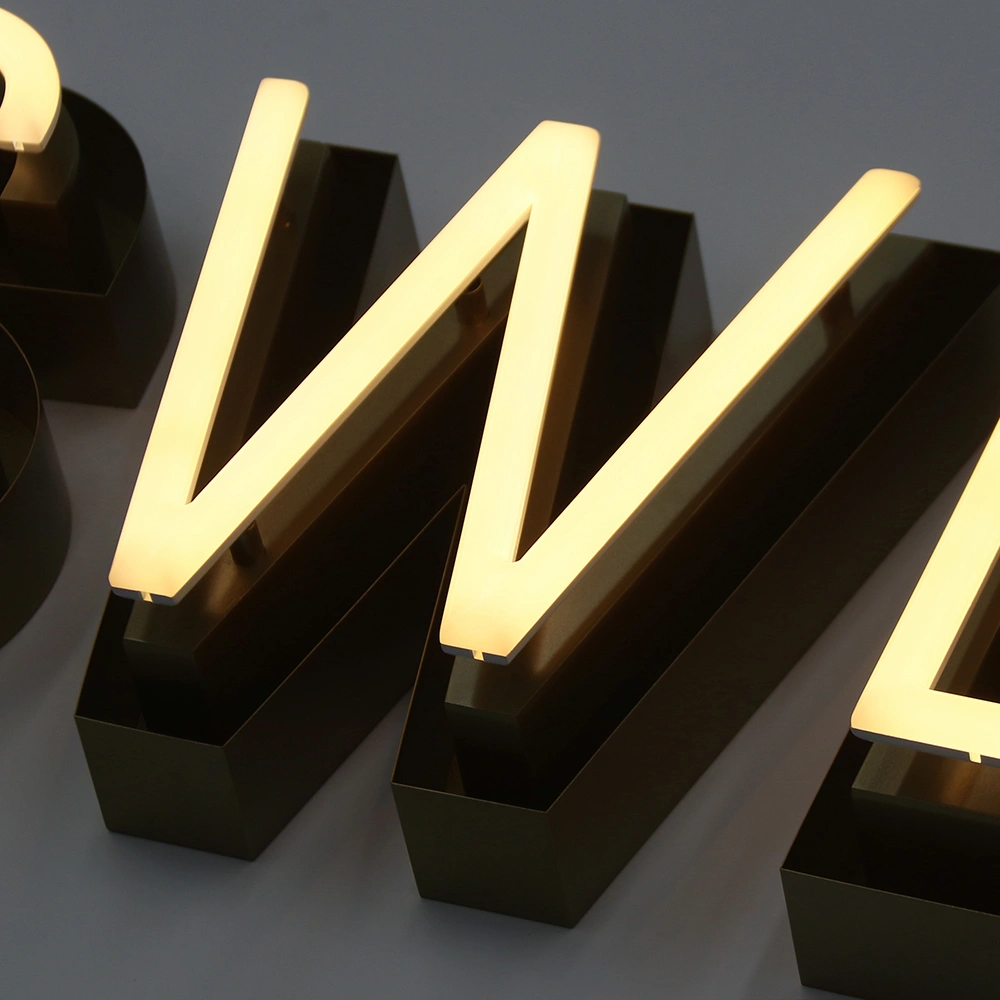 Open-Face LED Neon Signs | Inlaid Acrylic Neon Channel Letters