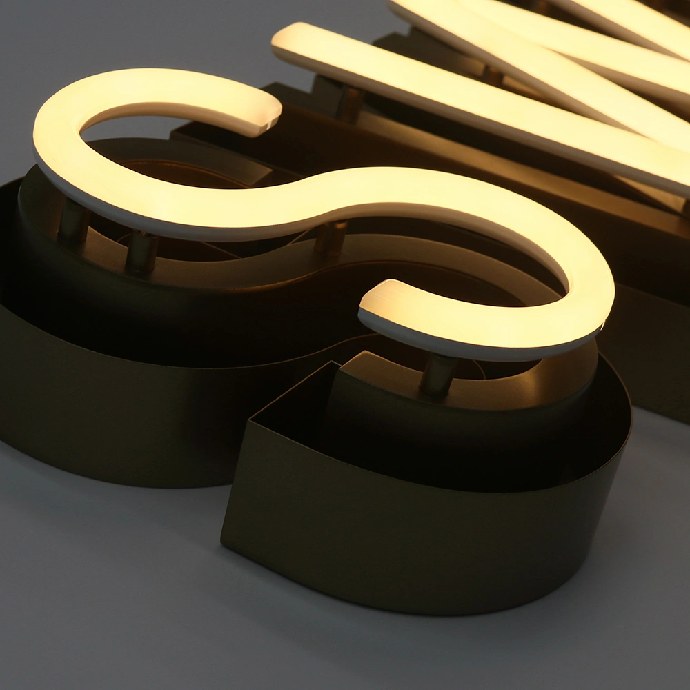 Open-Face LED Neon Signs | Inlaid Acrylic Neon Channel Letters