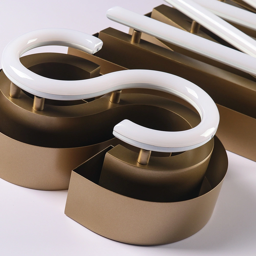 Open-Face LED Neon Signs | Inlaid Acrylic Neon Channel Letters