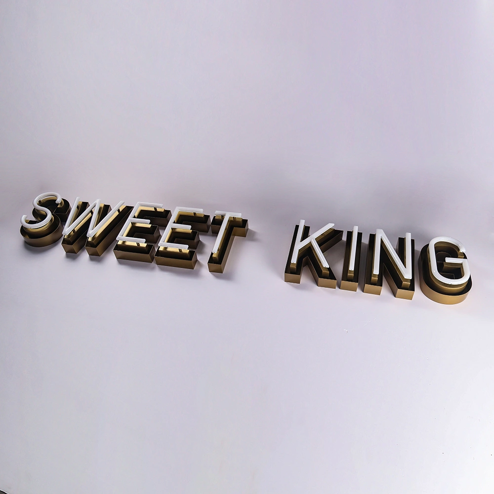 Open-Face LED Neon Signs | Inlaid Acrylic Neon Channel Letters