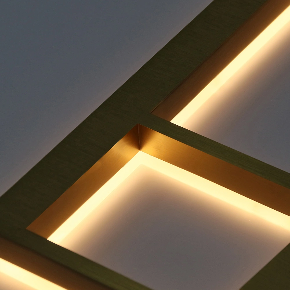 Elite Brushed Gold Titanium Halo-Lit Signs | Custom Architectural LED Signage