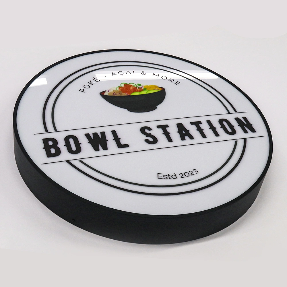 Premium Painted UV-Printed Lightbox | Custom Architectural LED Signage