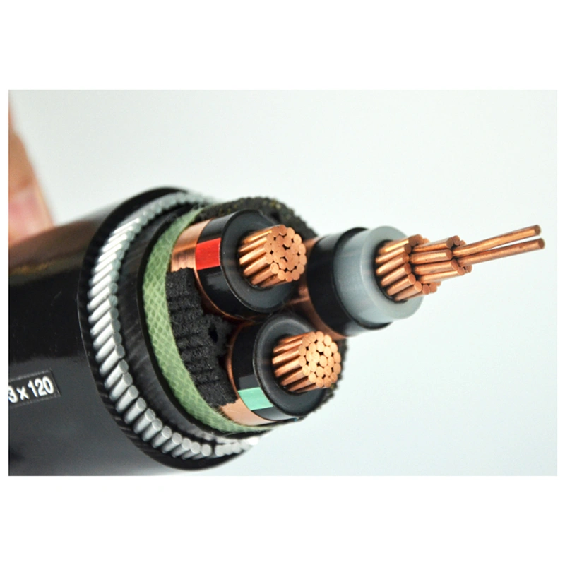 SQMM Stahlbandgerüstkabel 3 Adern Maßeinheit YJLV22 3x300