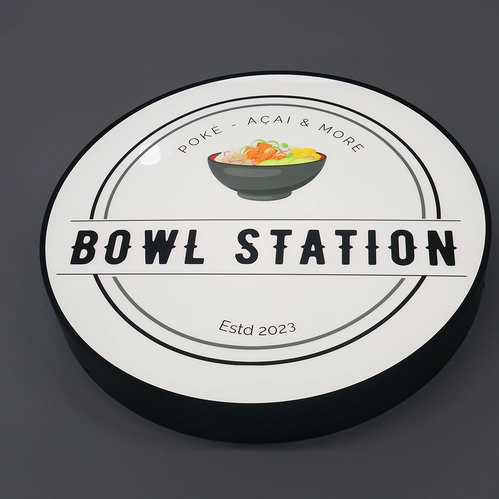 Premium Painted UV-Printed Lightbox | Custom Architectural LED Signage