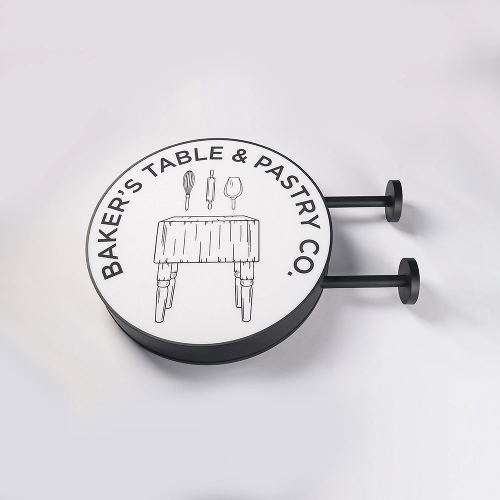 Double-Sided Painted Lightbox | Projecting Blade Sign | Made in China