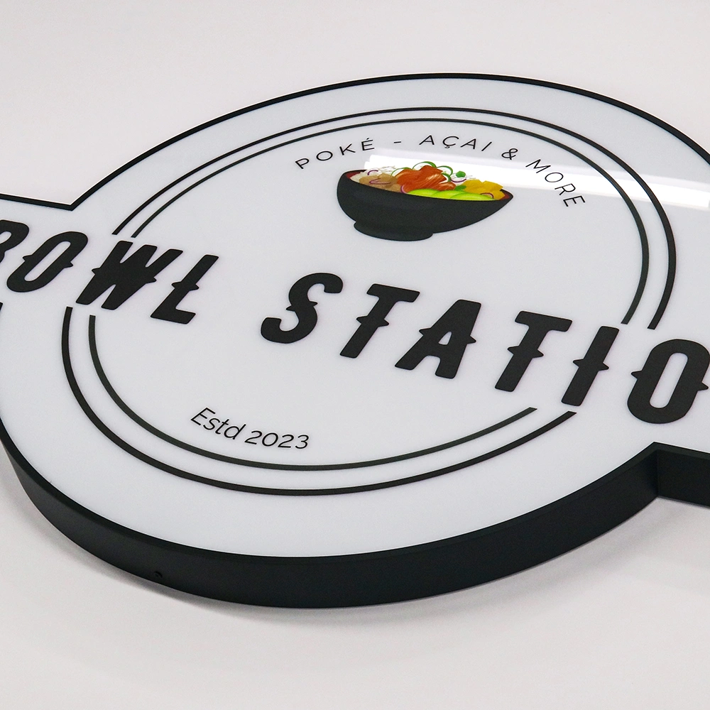 Premium Painted UV-Printed Lightbox | Custom Architectural LED Signage