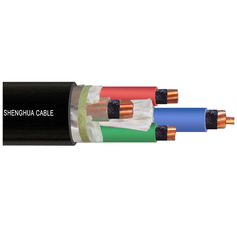26/35 kV XLPE-isoliertes elektrisches Kraftkabel für industrielle Energieversorgung YJV22