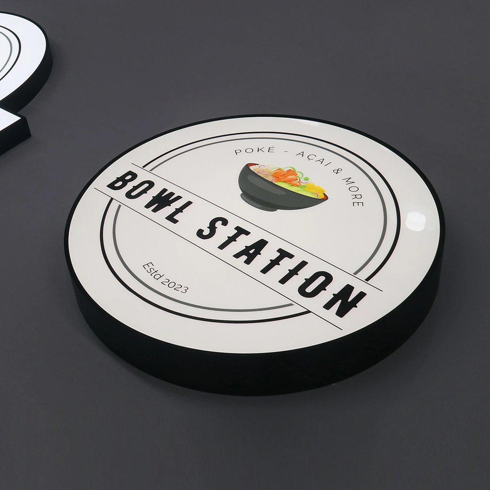 Premium Painted UV-Printed Lightbox | Custom Architectural LED Signage