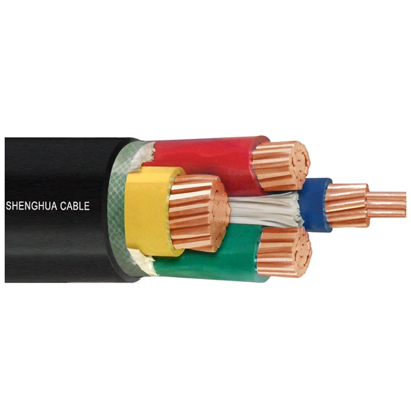 U-1000V Zırhlı Olmayan Üç Çekirdekli Alüminyum İletken PVC İzole ve Kabloşetli Kablo