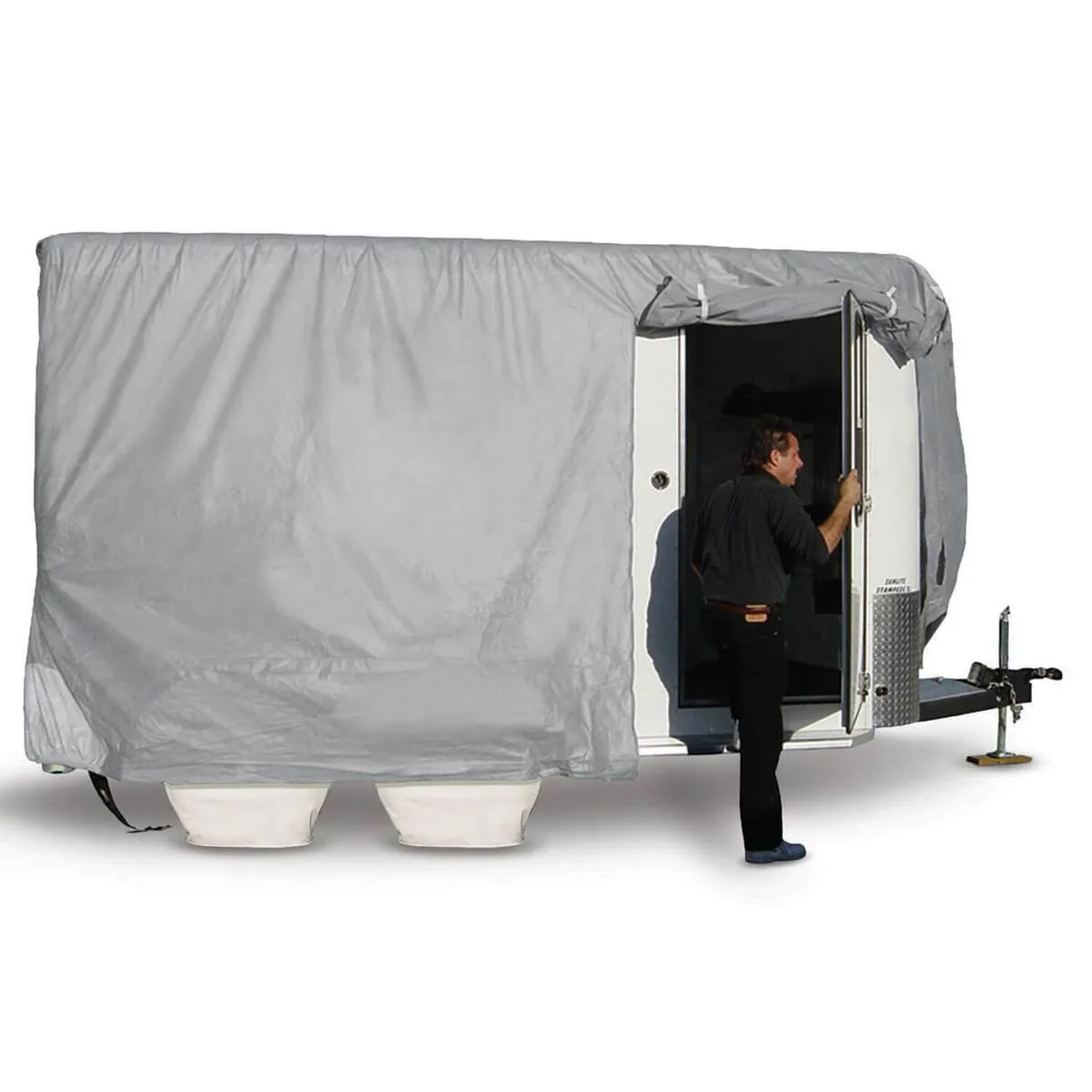 Cubierta para remolque de caballos