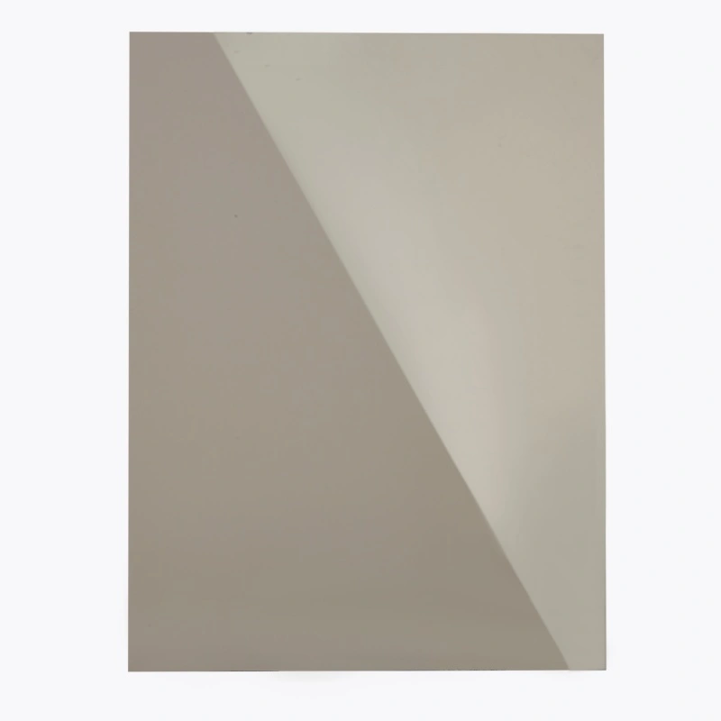 फर्नीचर के लिए ग्रे हाई ग्लॉस पीईटी बोर्ड पैनल H02 पिजन ग्रे