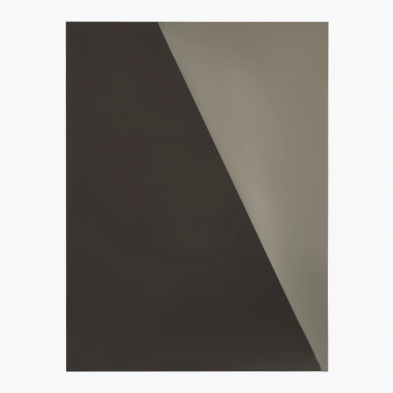 कैबिनेट्स के लिए मिरर सतह हाई ग्लॉसी पीईटी बोर्ड H03 जेजू ग्रे