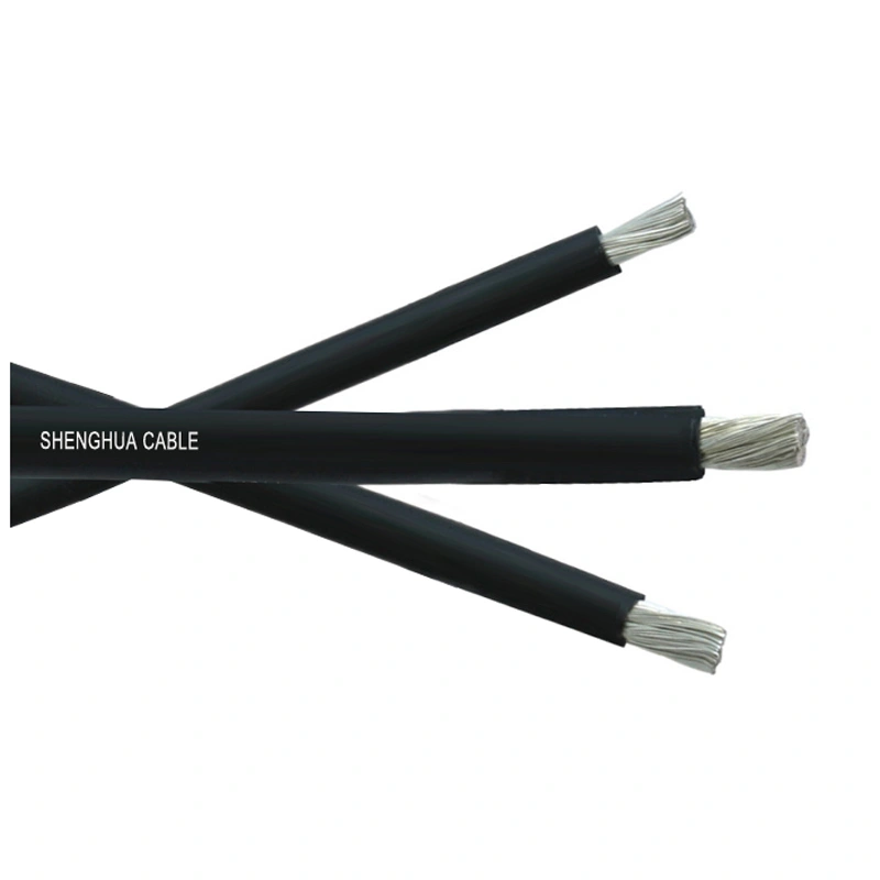Copper XLPO Jacket Solar Photovoltaic Solar PV Cable Flame Retardant