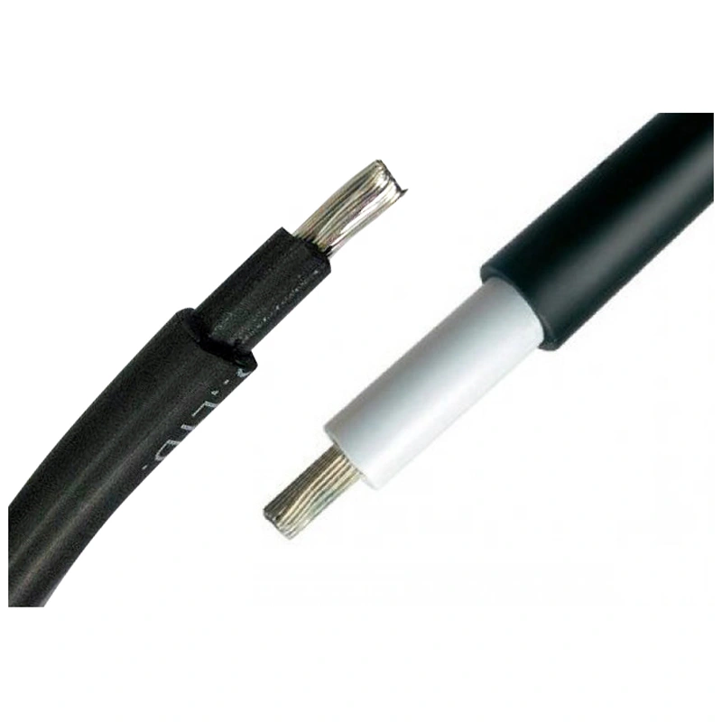 Copper XLPO Jacket Solar Photovoltaic Solar PV Cable Flame Retardant