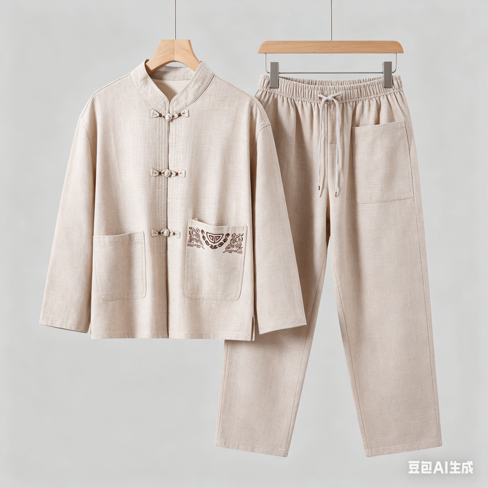 Chinese-Style Lustrous Linen Short-Sleeve Set 2.png