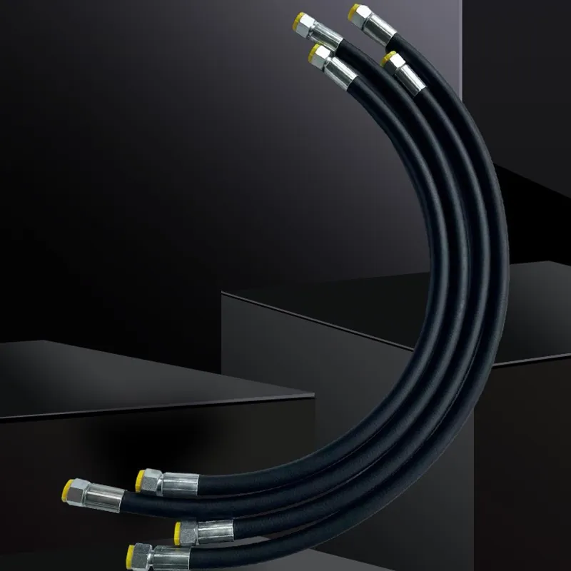 High-Pressure Rubber Hose for Hydraulic Systems