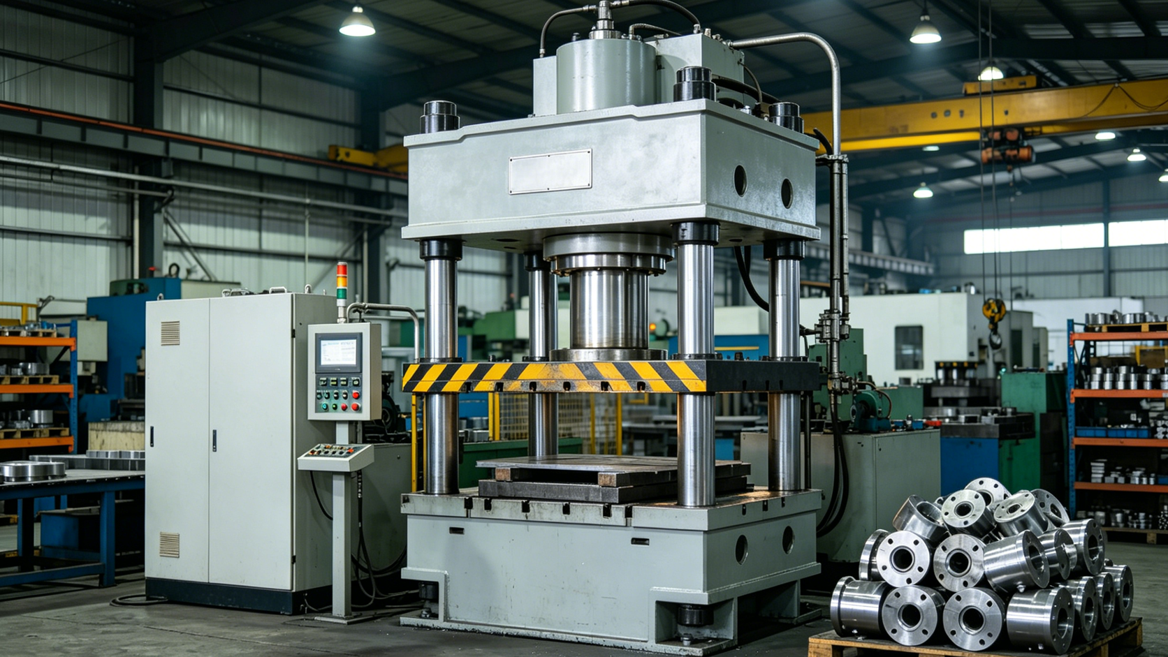Four-column hydraulic press.png